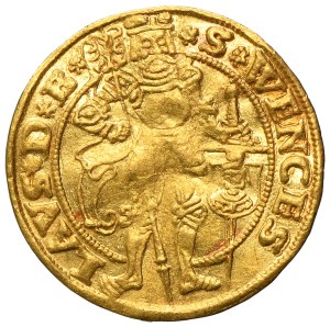 Silesia, Ferdinand I, Ducat Breslau 1528 - RARE