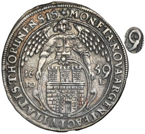 John II Casimir, Talar Thorn 1659 HDL - RARE