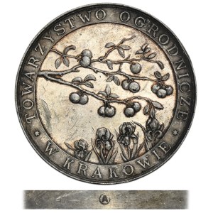 Medal of the Horticultural Society in Krakow 1906 - SILVER