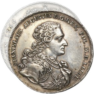 Poniatowski, Thaler Warsaw 1766 FS
