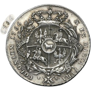 Poniatowski, Thaler Warsaw 1766 FS