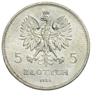 Nike, 5 złotych Bruksela 1928