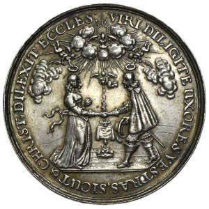 Władysław IV Waza, Medal zaślubinowy Gdańsk bez daty