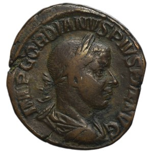 Roman Imperial, Gordian III, Sestertius