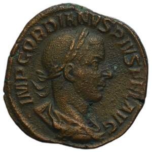 Roman Imperial, Gordian III, Sestertius