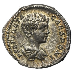 Roman Imperial, Geta, Denarius