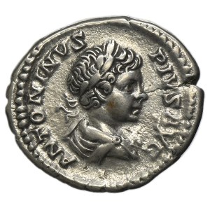Impero Romano, Caracalla, denario