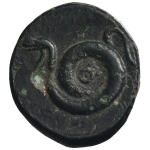 Greece, Mysia, Atarnios, AE - VERY RARE, serpent left