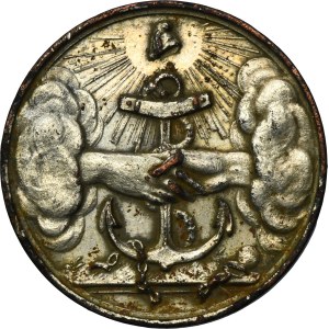 Medal wybity przez Belgów w trzecią rocznicę wybuchu Powstania Listopadowego 1833