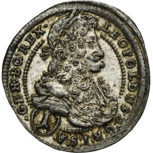 Austria, Leopold I, 1 Krajcar Wiedeń 1697