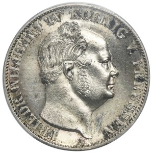 Germany, Kingdom of Prussia, Friedrich Wilhelm IV, Thaler Berlin 1855 A - PCGS MS63