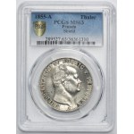 Germany, Kingdom of Prussia, Friedrich Wilhelm IV, Thaler Berlin 1855 A - PCGS MS63