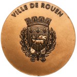 France, Jean Lecanuet Commemorative Medal 1993