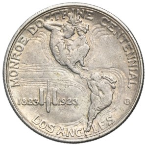 USA, 1/2 Dollar San Francisco 1923 S - Monroe Doctrine Centennial