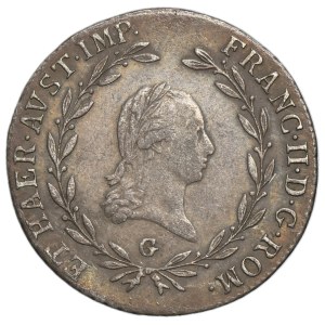 Austria, Franz II, 20 Kreuzer Nagybánya 1806 G