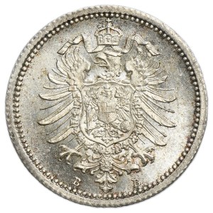Germany, German Empire, Wilhelm I, 20 Pfennig Hannover 1874 B