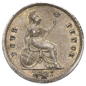 Great Britain, William IV, 4 Pence (Groat) London 1837