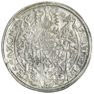 Germany, Electorate of Saxony, Christian II, Johann Georg I and August, Tahler Dresden 1593 HB