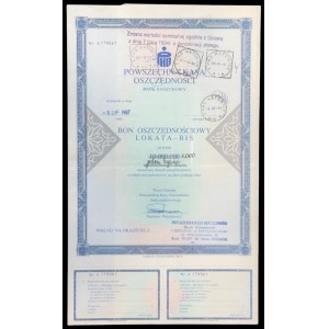 LOKATA-Bis Savings Certificate, 10,000,000 PLN = 1,000 PLN, Series A