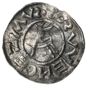 Bohemia, Bretislav I, Denarius Prague