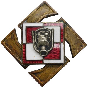 Zweite Polnische Republik, Abzeichen der Liga für Luft- und Gasabwehr
