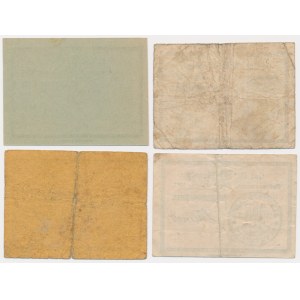 Swarzędz (Schwersenz), set of 2–50 pfennigs from 1917 (4 pieces)