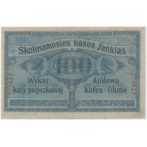 Posen, 100 Rubles 1916 - 6 digit series -