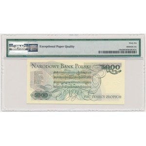 5.000 Złoty 1982 – A – PMG 66 EPQ – erste Serie