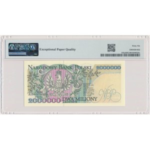 2 miliony złotych 1993 - A - PMG 66 EPQ - pierwsza seria