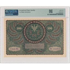 500 Mark 1919 – Serie I BL – PMG 65 EPQ