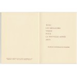 NBP, New Year's cards from 1973–74 featuring engravings by E. Pichella (3 pieces)