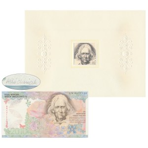 PWPW, Sabała (2010) - BN - flower hologram - autographed by A. Próchniak - in its original folder