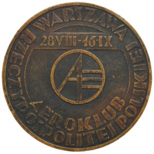 Medal International Tourist Airplane Competition Challenge 1934