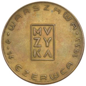 Medal International Dance Competition in Warsaw 1933