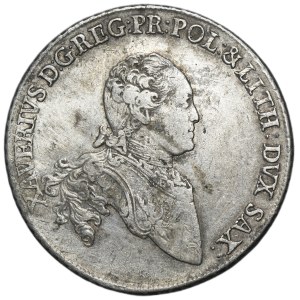 Xaver as administrator, Thaler Dresden 1764 EDC