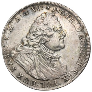 Augustus III of Poland, Thaler Dresden 1738 FWôF