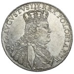 August III of Poland, 1/2 Banco Thaler Leipzig 1753 EDC - ex. Potocki
