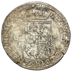 John II Casimir, 1/4 Thaler Lviv 1656 - ex. Potocki