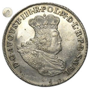 August III. Sas, zlatá (30 grošů), Gdaňsk 1763, REOE – exemplář z sbírky Potockého