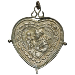 Germany, Bavaria, City of Passau, Mariahilf pilgrimage medallion 17th/18th century
