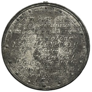 Německo, Hladová medaile z roku 1817