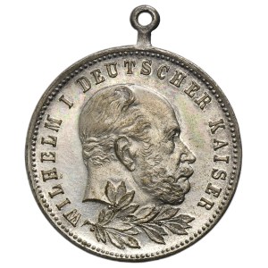Germany, Kingdom of Prussia, Wilhelm II, Medal for the Centenary of the Birth of Emperor Wilhelm I 1897