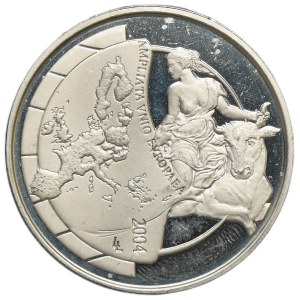 Belgium, Albert II, 10 Euro Brussels 2004 - Enlargement of the European Union