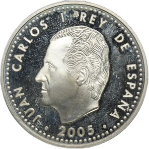Spain, Juan Carlos I, 10 Euro Madrid 2005 - Peace and Freedom