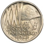 10 zlotych, 1968, 25th Anniversary of the Polish People's Army