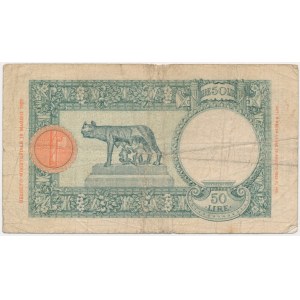 Italian East Africa, 50 Lire 1939
