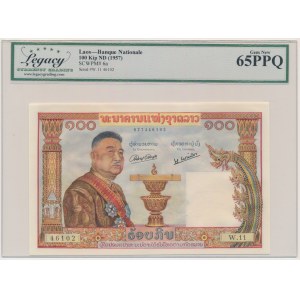 Laos, 100 Kip (1957) - LEGACY 65 PPQ