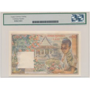 Laos, 100 Kip (1957) - LEGACY 65 PPQ