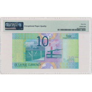 De La Rue Currency, 10 Units 2008 - PMG 66 EPQ