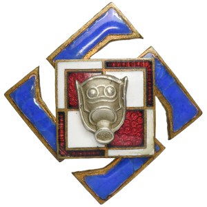 Second Polish Republic, Air and Anti-Gas Defense League Badge